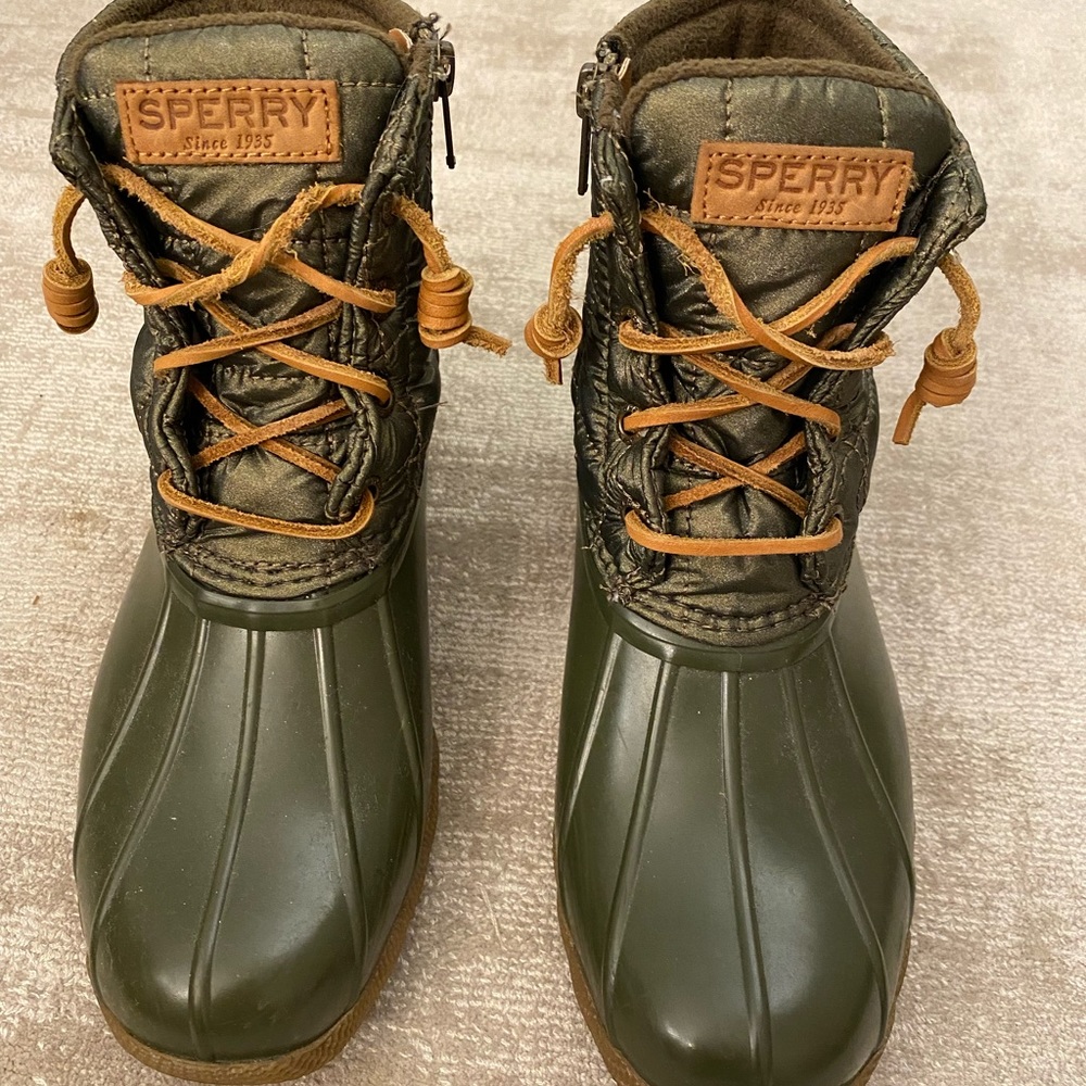 Sperry Saltwater Quilted Duck Boot